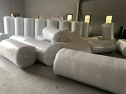 Galaxy Supply Inc. Bonded Dacron Upholstery Grade Polyester Batting, 1-1/4" x30"x 5 Yards. Note: 1-1/4" Thickness Before The Vacuum Handing