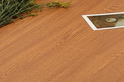 TOOLDECO Peel Stick Wood Grain Wallpaper Countertop Paper Funitures Decorative Vinyl Sticker (15.8X79Inch, Yellow) (24Inch*98Inch) - size: 24"W x 98"L