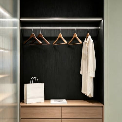 Black Wood Grain Peel and Stick Wallpaper Waterproof Thick Vinyl Contact Paper Removable Self Adhesive Wallpaper for Cabinets Countertops Furniture Shelves Walls Easy to Clean 17.7" × 118" - color: Black, size: 17.7" x 118"