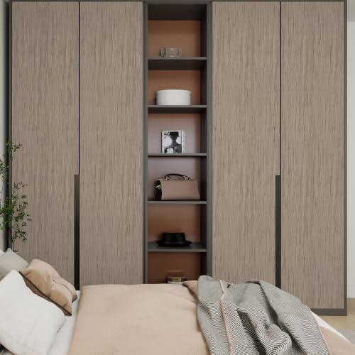 Faux Wood Wallpaper 15.7"x118" - color: Wood Grain 9, size: 15.7" x 118"