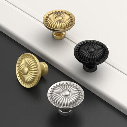 10 Pack Brushed Satin Nickel Cabinet Knobs, Nickel Kitchen Knobs - color: Brushed Satin Nickel, size: knob