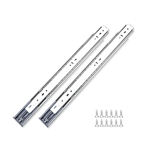 Soft Close Drawer Slides 22 Inch 10 Pairs Full Extension