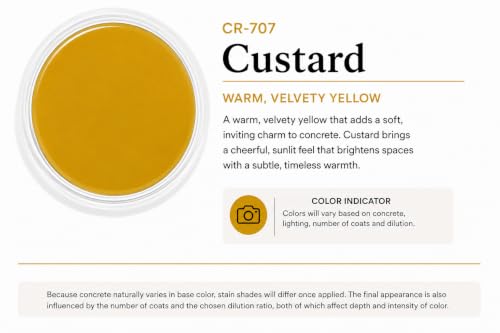 Cement Stain Concentrate - Custard (32 Ounces) - color: Custard, size: 32 ounce