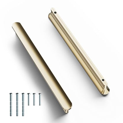 Cobbe 10 Pack Champagne Bronze Cabinet Pulls 5 inch (128mm) Hole Centers Gold Kitchen Cabinet Handles Drawer Pulls Dresser Handles Cabinet Door Handles Cabinet Hardware - color: Gold 10 Pack, size: 5" hole center spacing