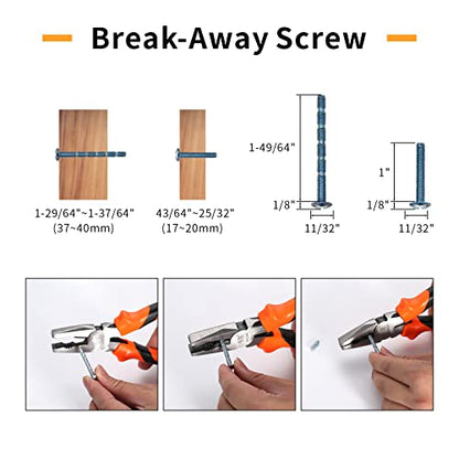 Asidrama 10 Pack 5 inch Satin Nickel and Champagne Bronze Cabinet Pulls - color: Nickel-Gold, size: 5" Hole Center(128mm)