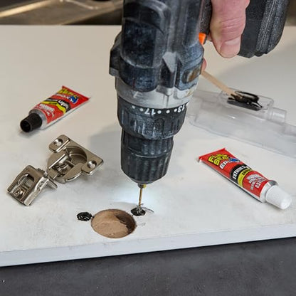 Flex Seal Epoxy Extreme Liquid Waterproof Adhesive, Black, 2 x 0.5 oz Tubes - style: 2 Tubes: 0.5 fl oz (14 mL) Each