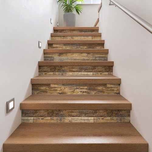 Abyssaly Wood Grain Contact Paper Peel and Stick Wood Look Wallpaper - color: Deep Brown, size: 17.7" x 118"