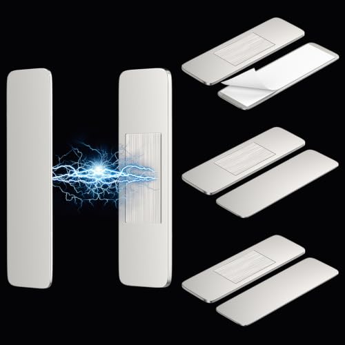 Thin Cabinet Door Magnetic Catch 4 Pack Adhesive Door Magnet Latch