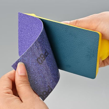 80 Grit Purple Film Ceramic PSA Longboard Sandpaper Roll, 13 Yards - size: 80 Grit