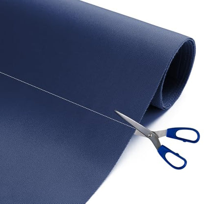 Waterproof Nylon Fabric 420D Twill Fabric by the Yard 58x180 Inch Navy Blue - color: Navy Blue, size: Pre Cut 5 Yard