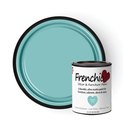 Frenchic Ultra Matte No-Prep Chalk Furniture Paint, Beach Hut - color: Beach Hut