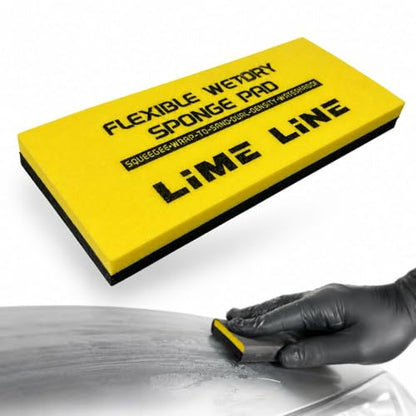 LiME LiNE Wet or Dry Flexible Sanding Sponge Pad for Wrapping Silicon Carbide Sandpaper - style: Sanding Pad