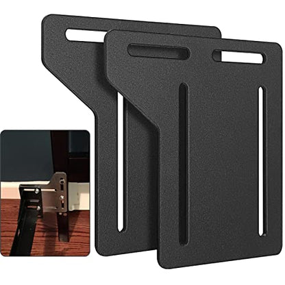 2 PCS Bed Frame Brackets Adapter for Headboard,Bed Frame Adapter Brackets - color: 2Pcs Headboard Brackets