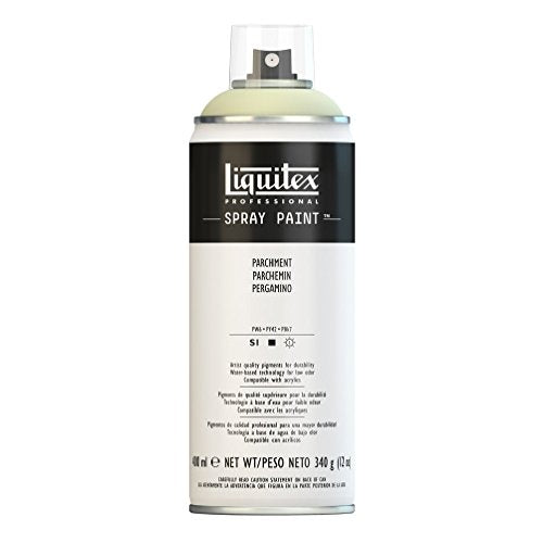 Liquitex Professional Spray Paint, 12-oz (400ml), Parchment - color: Parchment, size: 12 Ounce (Pack of 1)