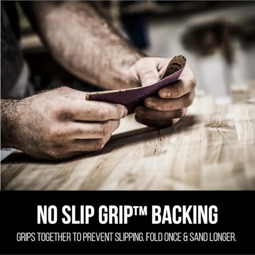 3M Pro Grade Precision Sanding Sheets with No-Slip Grip, 9 x 11 in, 400 Grit, 10-Pack (SHR400-PGP-10T) - style: 400 Grit, 10 Sheets, 9" x 11"