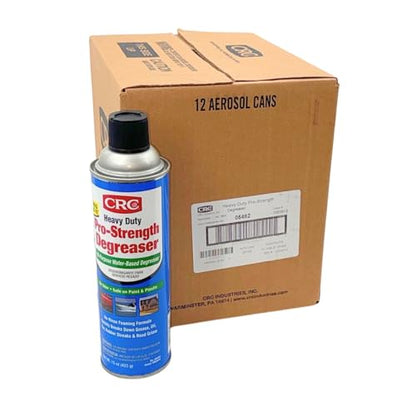 CRC 05482 Heavy Duty Pro-Strength Degreaser (12) - size: 1.25 Fl Oz (Pack of 12)
