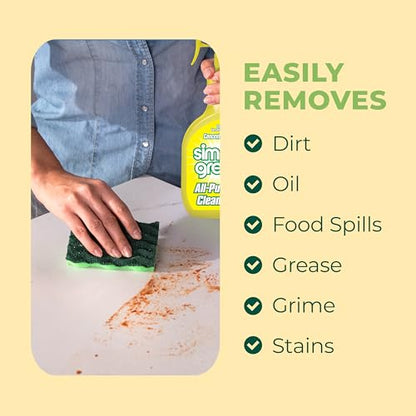 Simple Green All-Purpose Cleaner, 32 Fl Oz (Pack of 3), Lemon, 96 Fl Oz - size: 96 Fl Oz (Pack of 1)