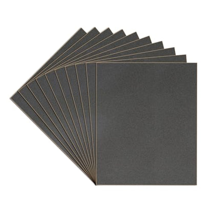 10-Sheets 1000 Grit Sandpaper, 9 x 11 Inch Wet Dry Sand Paper Assortment Pack, Silicon Carbide Abrasive Sanding Sheets for Automotive Car Paint Metal Wood Furniture Crafts Polishing - size: 9x11 inch, style: 1000Grit 10 Pcs