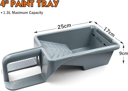 ROLLINGDOG Small Paint Tray with Sturdy Handle