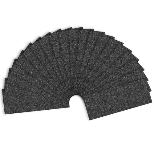 Sandpaper 60 Grit, Wet Dry Sand Paper 9 x 3.6 Inch - size: 9 x 3-2/3 Inch, style: 60Grit