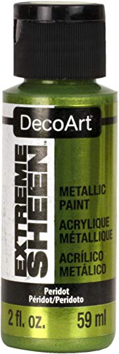 DecoArt 2 Ounce, Peridot Extreme Sheen Paint, 2 Fl Oz (Pack of 1)… - color: Peridot, size: 2 Fl Oz (Pack of 1)