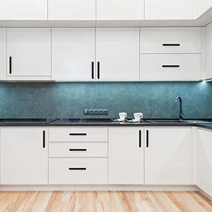 Ravinte 30 Pack Matte Black Cabinet Pulls, 3 in Kitchen Pulls for Cabinet - size: 3 in Hole Center