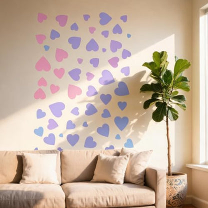 TIAMECH A4 Reusable Love Heart Stencil for Painting - color: Love Heart
