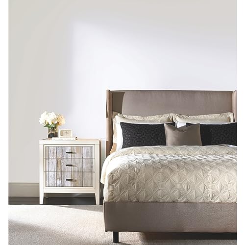 RoomMates White Distressed Wood Peel and Stick Wallpaper - color: Rustic Wood