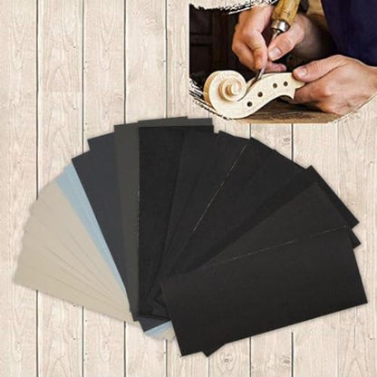 36 Pcs Wet Sand Paper Assortment, 280-3000 Grit 9 x 3.6 Inch - size: 36PCS/280-3000Grit
