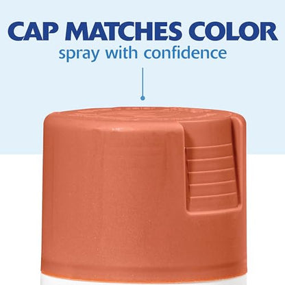 Rust-Oleum 334061 Painter's Touch 2X Ultra Cover Spray Paint, 12 oz, Satin Cinnamon (Pack of 4) - color: Satin Cinnamon, size: 12 Ounce (Pack of 4)