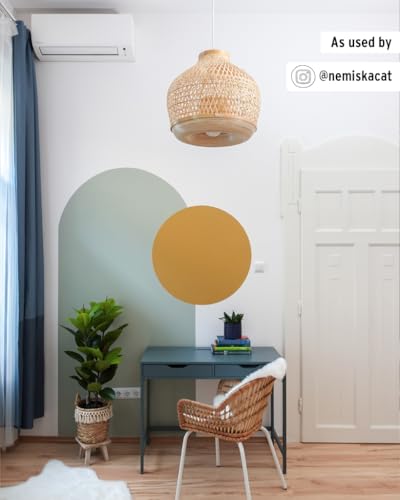 Annie Sloan Wall Paint (Carnaby Yellow, 4 Fl Oz Tester) - color: Carnaby Yellow, size: 4 Fl Oz (Pack of 1)