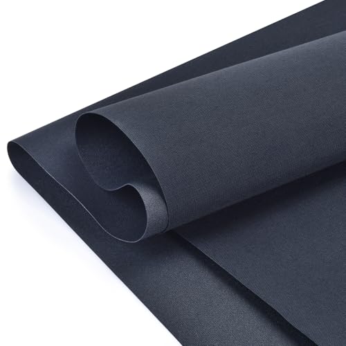 Waterproof Canvas Fabric by The Yard 600D Upholstery Outdoor Fabric 58" W - color: Dark Blue