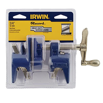 IRWIN QUICK-GRIP 3/4" Pipe Clamp, 224134 (Pack of 5) - size: 3/4 inch (Pack of 5)