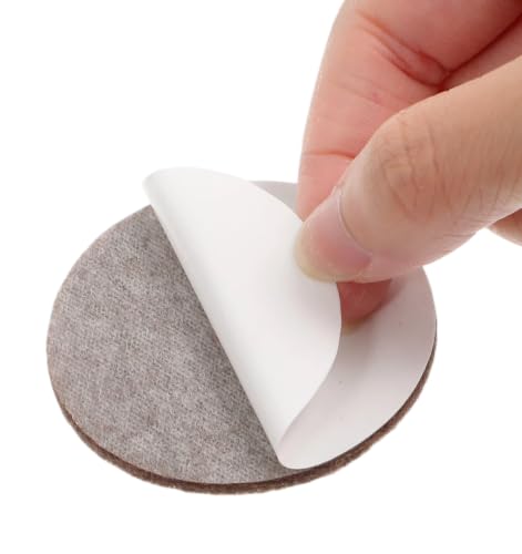 12 PCS Felt for Chair Legs, 2 Inch Adhesive Felt Pads