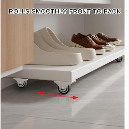 1.25" Mini Rigid Caster Wheels, Low-Profile Fixed Plate Casters,8‑Pack - style: 1.25 Inch Wheel