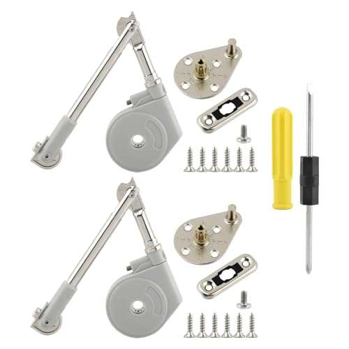 Toy Box Hinges Soft Close 2 Pcs, Zinc Alloy Safety Soft Close Hinges