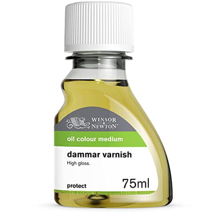 Winsor & Newton Professional Dammar Varnish, 75ml Bottle - color: Dammar Varnish, style: 2.5-oz Bottle