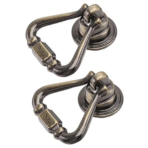 Tinksky Antique Cabinet Cupboard Wardrobe Drawer Knob Door Pull Handle - 1 Pair