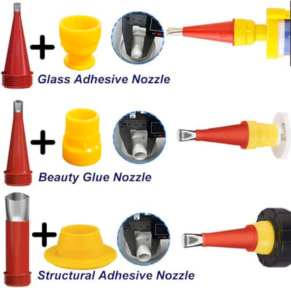 29PCS Universal Integrated Rubber Nozzle Tool Kit