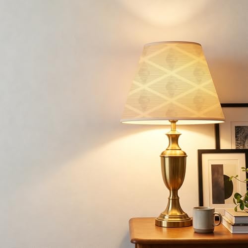 Chunlei Peel and Stick Wallpaper, Beige Diamond Lattice Geometric Pattern, 118in x 17.7in, Waterproof Vinyl, Removable Reusable, Eco-Friendly, for Bedroom Living Room Rental Apartment - color: Beige05, size: 17.7" x 118.1"