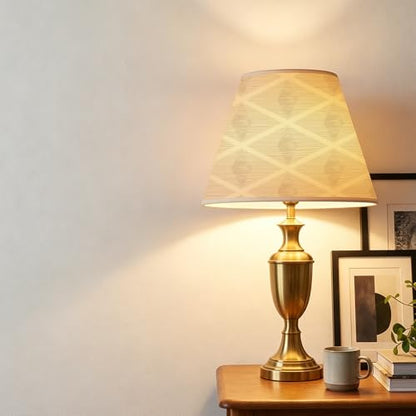 Chunlei Peel and Stick Wallpaper, Beige Diamond Lattice Geometric Pattern, 118in x 17.7in, Waterproof Vinyl, Removable Reusable, Eco-Friendly, for Bedroom Living Room Rental Apartment - color: Beige05, size: 17.7" x 118.1"