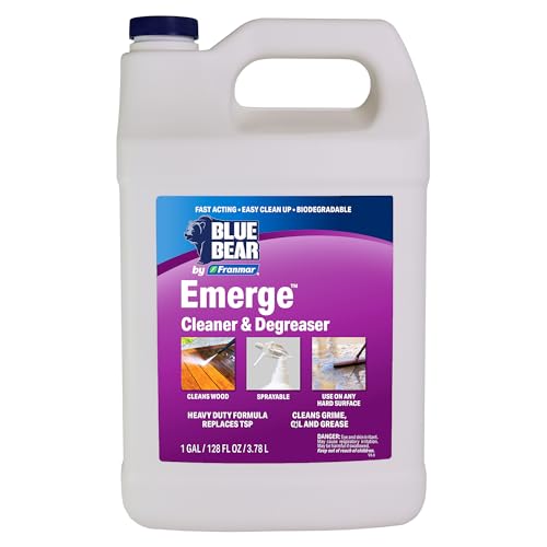 Blue Bear Emerge: Ready-to-Use Cleaner and Degreaser TSP Substitute, 1 Gal