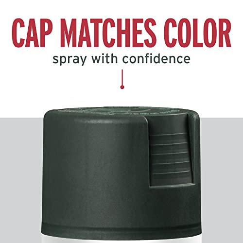 Rust-Oleum Stops Rust Spray Paint, Satin Hunter Green - color: Satin Hunter Green, size: 12 Ounce (Pack of 1)