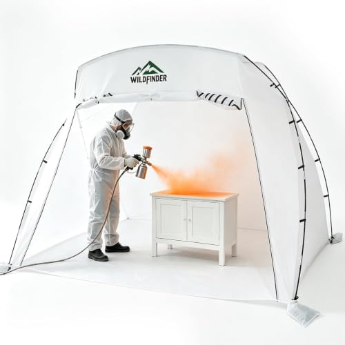 WildFinder Portable Paint Booth 10x7x6.3ft, Paint Tent for Spray Painting