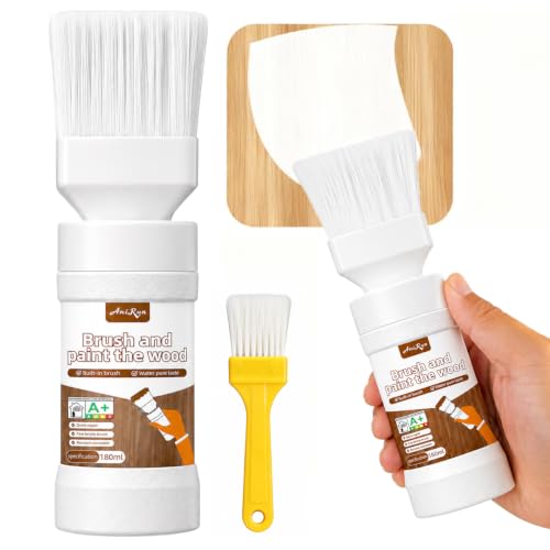 White Touch-Up Paint Pen for Wood,Furniture,Cabinets,Metal,6.35 Oz - color: White