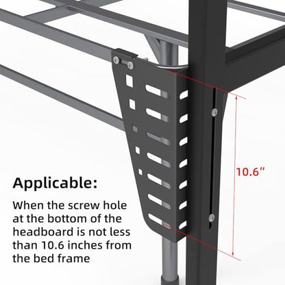 2 PCS Headboard Brackets for Metal Bed Frame - size: 2 PCS