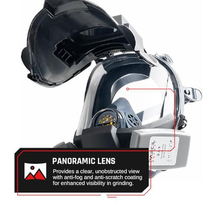 Parcil Distribution WF-101 Auto-Darkening Full Face Welding Respirator Mask