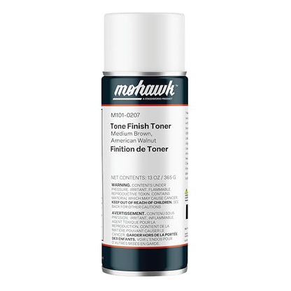 Mohawk Tone Finish Toner Medium Brown American Walnut - color: Medium Brown American Walnut, size: 1 Count (Pack of 1)