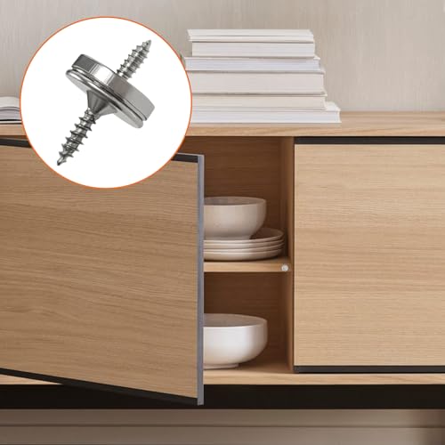 Set of 4 Magnetic Cabinet & Door Latch Catch Closures Cabinet Hardware Fittings