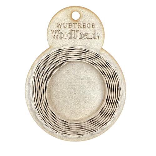 WoodUBend Trim TR808 215x0.8cm Heat Bendable & Flexible Wood Trims - DIY Craft, Furniture & Home Decor - Easy to Apply & Paint - Versatile, Reusable & Durable - size: TR808